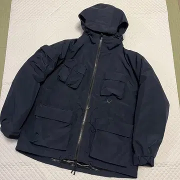 스놉 스토어 카고 포켓 다운 후드 자켓 네이비 L