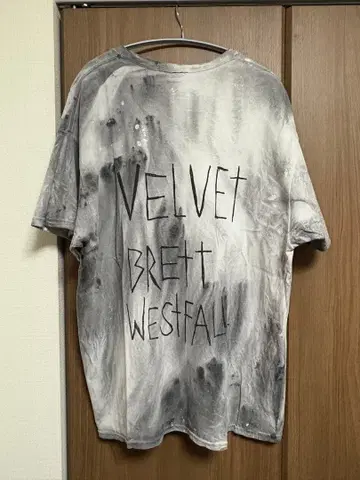 brett westfall x VELVET T-SHIRT 콜라보 티셔츠