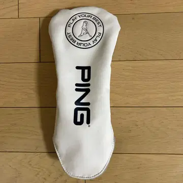 PING 핑 드라이버용 골프헤드커버 화이트