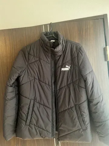 PUMA 블랙 다운 자켓 M