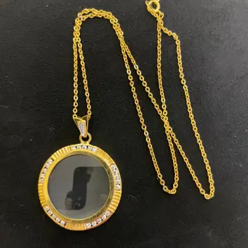 [ 18 ] 골드 펜던트 루페 빈티지 심플 엘레강트