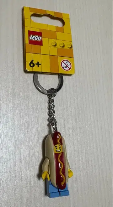 LEGO 레고 핫도그 키링