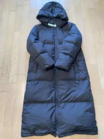 무인양품 롱 다운 코트 S