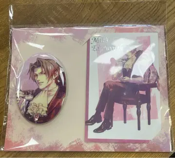 미츠루기 레이지 역전재판 캔뱃지 & 엽서 중국