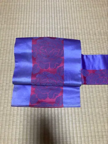 앤티크 오비 장미 장미 무늬