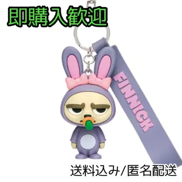 주토피아2 해피 복권 피닉 라버 마스코트 키링