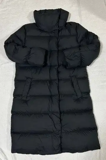 유니클로 롱 다운 XL 빅 사이즈 블랙 새상품급 울트라 웜