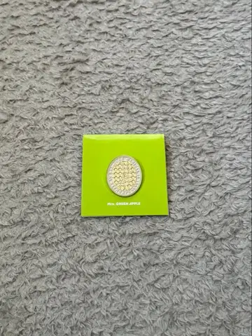Mrs. GREEN APPLE 핀 배지