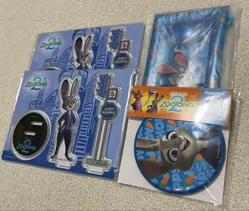 주토피아 Happy 복권 주디 4종 세트