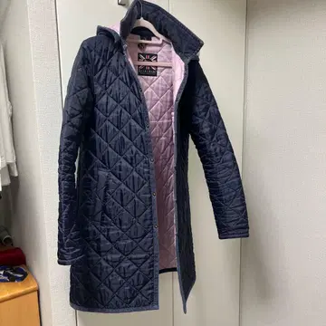 라벤햄 자켓 핑크 네이비 36