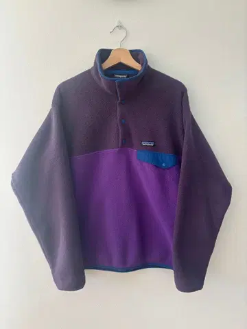 파타고니아 신틸라 스냅 T 퍼플 M 사이즈