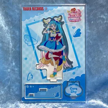 큐어 스카이 아크릴 스탠드 타워 레코드 카페 프리큐어