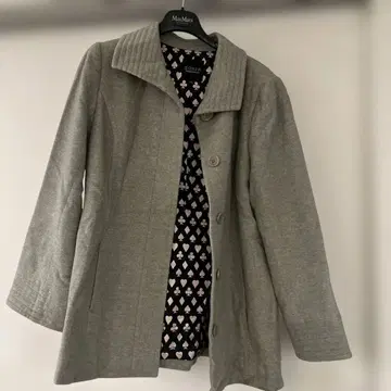 SONIA RYKIEL 그레이 코트 사이즈 46