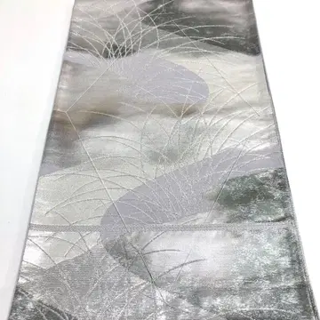 a47 순수 실크 류츠우 후쿠로 오비 은사 새상품 기모노