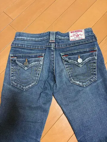 부츠컷 데님 플레어 데님 다크 블루 usa 제조 24