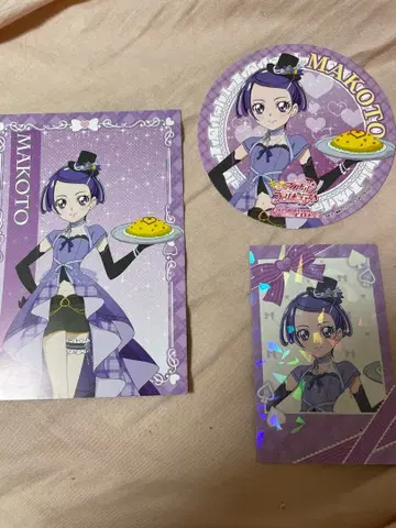 스위츠 파라다이스 프리큐어 켄자키 마코토 마코피 코스터 홀로 카드