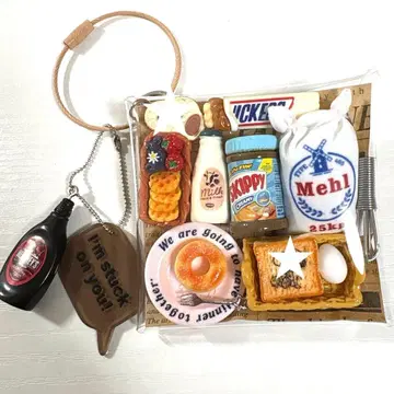 가챠 파우치 PEANUTS 모닝 세트