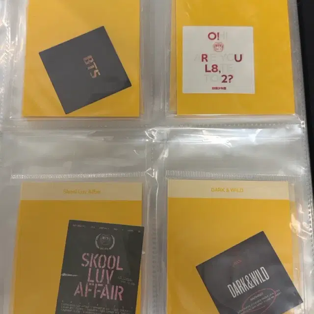 방탄 오늘 전시회 앨범 스티커 일괄