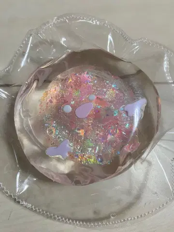 해외 스퀴즈 물 넣은 눈사람 쪼물쪼물