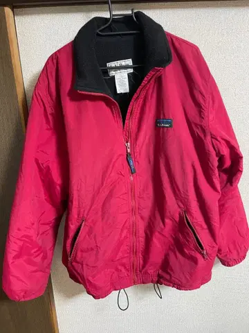 L.L.Bean 웜업 자켓 로고 안감 플리스