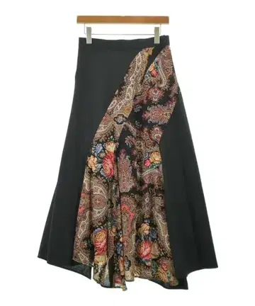 Y's Pink 롱 맥시 길이 스커트 여성용