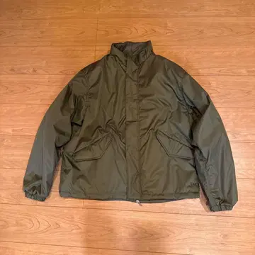 TAION /relume 별주 리버서블 숏 모즈 다운 블루종