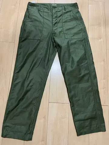 [ 미사용 ] CIOTA 와이드 테이퍼드 베이커 팬츠 5