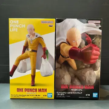 원펀맨 사이타마 쇼핑 디오라마 피규어 2종 세트 1