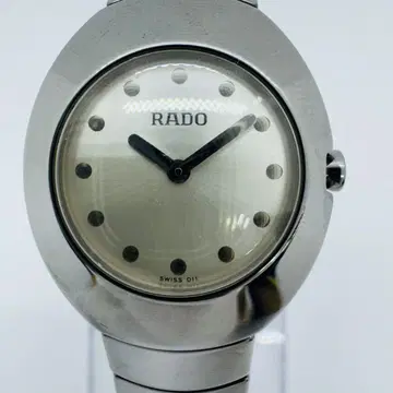 RADO 라도 실버 다이얼 오베이션 남성용 쿼츠 손목시계