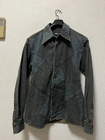 00s 토네이도 마트 잇기 데님 자켓 /M 스트레치 y2k