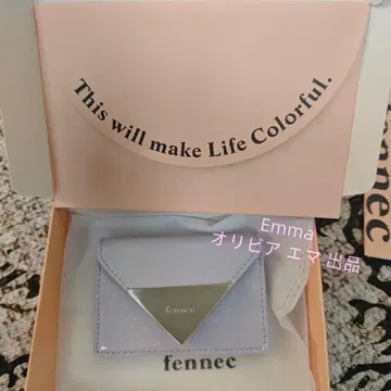 fennec 작은 지갑 퍼플