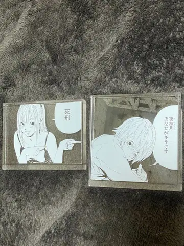 데스노트 아크릴 시계 부품 스탠드