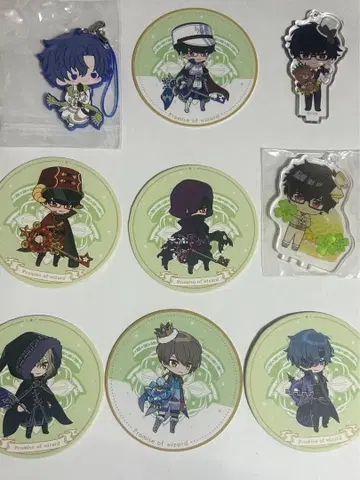 마호야쿠 피가로 레녹스 루틸 미치루 아크릴 스탠드 러버 코스터