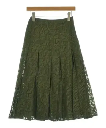 펜디 롱 맥시 길이 스커트 여성용