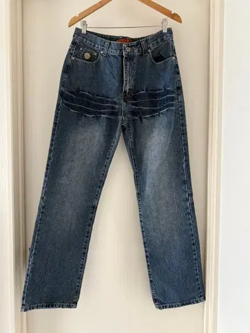 남성용 스트레이트 데님 사이즈 34