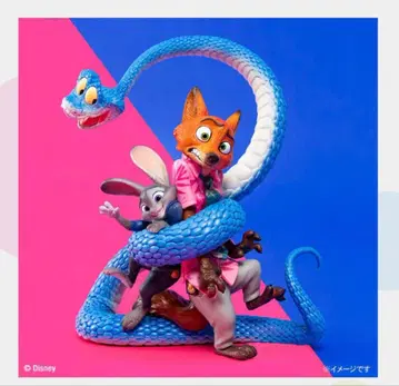 주토피아2 Happy 복권 A상 피규어