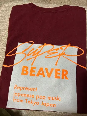 SUPER BEAVER 티셔츠 M 사이즈