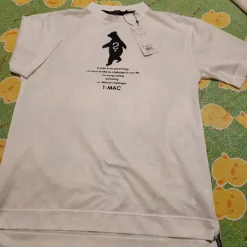 T-MAC 메쉬 티셔츠 화이트