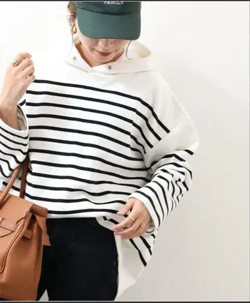 보더 기모 후드 풀오버