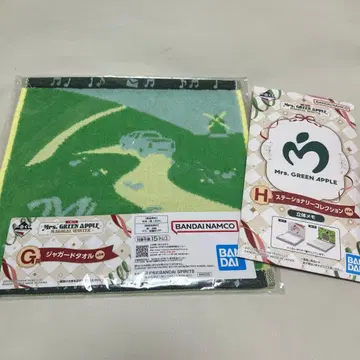 새상품 미사용 Mrs. GREEN APPLE 타월 입체 메모 묶음 판매