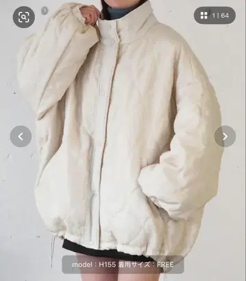 퀼팅 리버서블 BIG 블루종