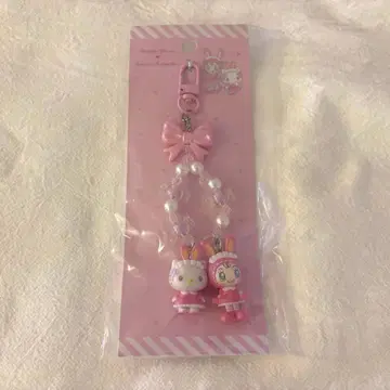 산리오 메조피아노 헬로키티 베리에짱 키링
