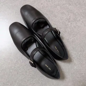 더 로우 Ava 밸리 슈즈 블랙 35.5 사이즈 미사용 새상품