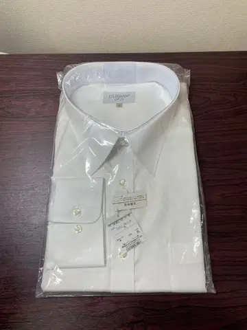 D'URBAN 오 플러스 화이트 드레스 셔츠 3L (미개봉 새상품)