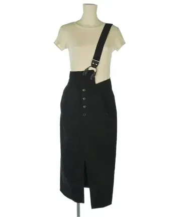 LIMI feu 롱 맥시 길이 스커트 여성용