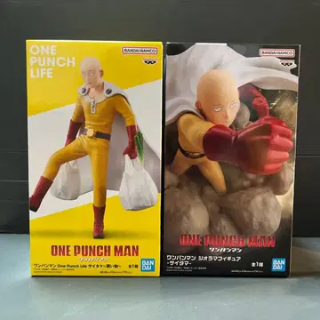 원펀맨 사이타마 쇼핑 디오라마 피규어 2종 세트 2