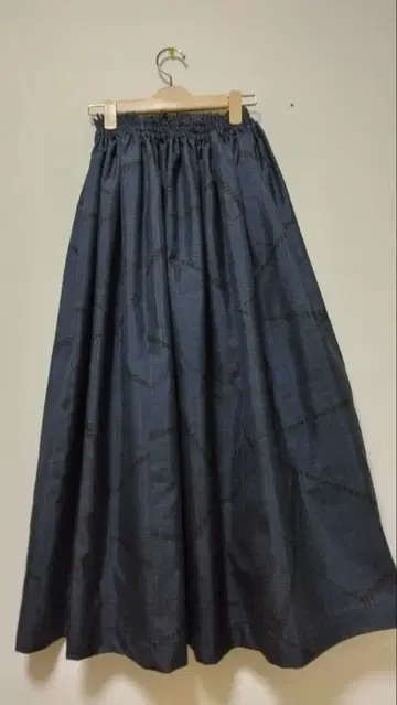 오시마 명주 기모노 리메이크 롱 스커트*253