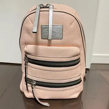 MARC JACOBS 핑크 가죽 백팩