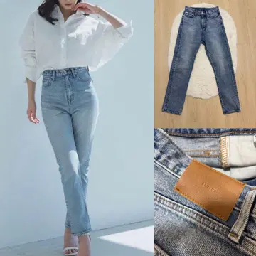 anuans Slim straight denim 슬림 스트레이트 데님 1