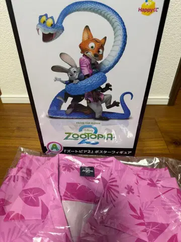 제일복권 주토피아 피규어 알로하 셔츠 세트